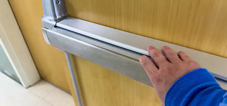 Installing a Push Bar on a Door Hacienda Heights